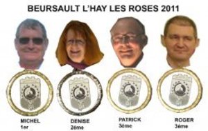 1er Beursault et déjà des podiums...