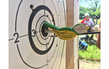 Tir du ROY 2017 sur notre Jeu d'arc des Bords de l'Orge